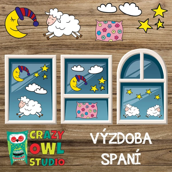 ŠABLONY – spací koutek