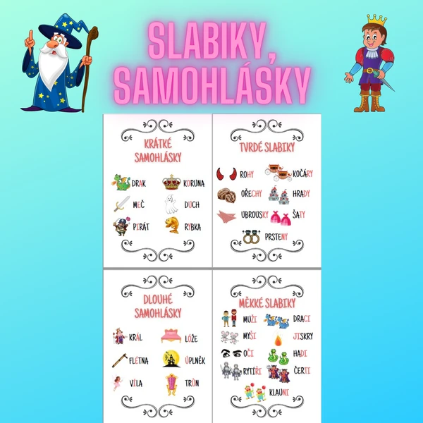 Pohádkové slabiky a samohlásky