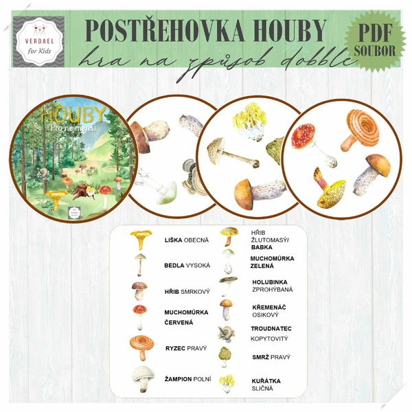 Postřehovka HOUBY