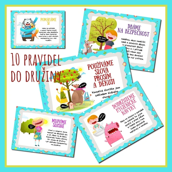 10 PRAVIDEL DO DRUŽINY