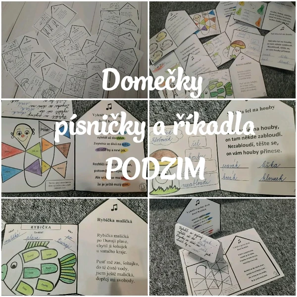 Domečky - písničky a říkadla PODZIM