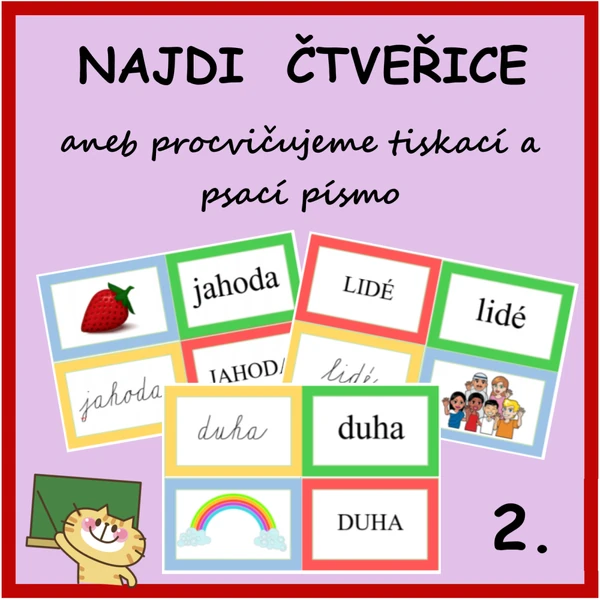 Najdi čtveřice 2