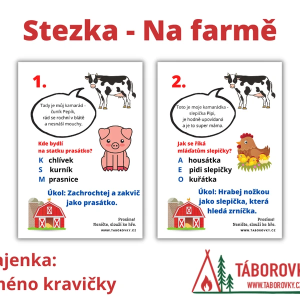 Stezka - Na farmě