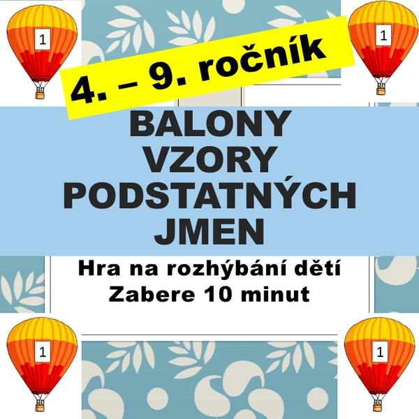 HRA - vzory podstatných jmen