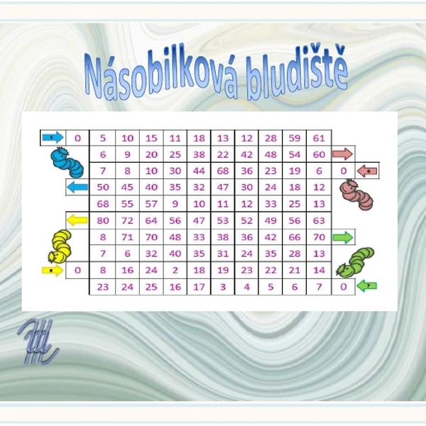 Násobilková bludiště