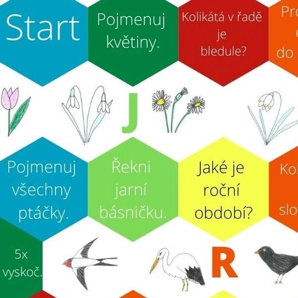 Jarní desková hra