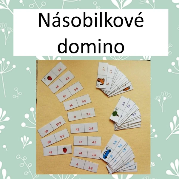 Násobilkové domino
