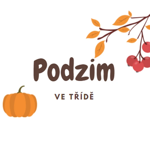 Podzim ve třídě