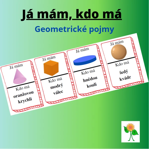 Já mám, kdo má - geometrické pojmy