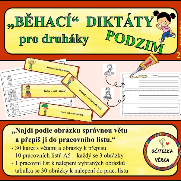 BĚHACÍ DIKTÁTY PRO DRUHÁKY - PODZIM