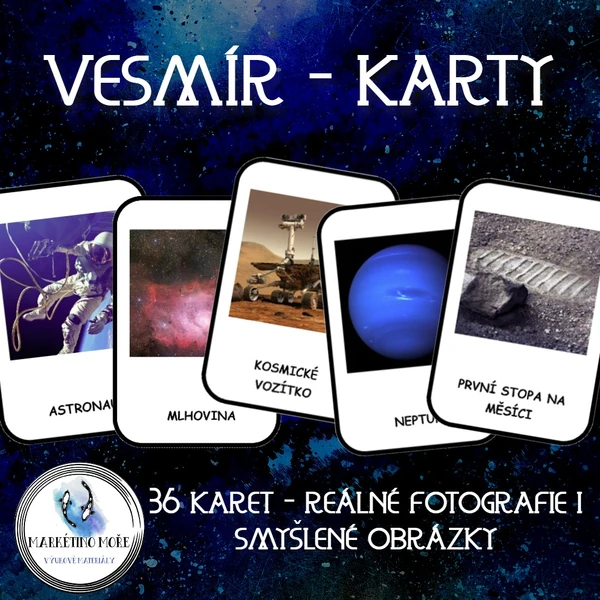 Vesmír - Karty