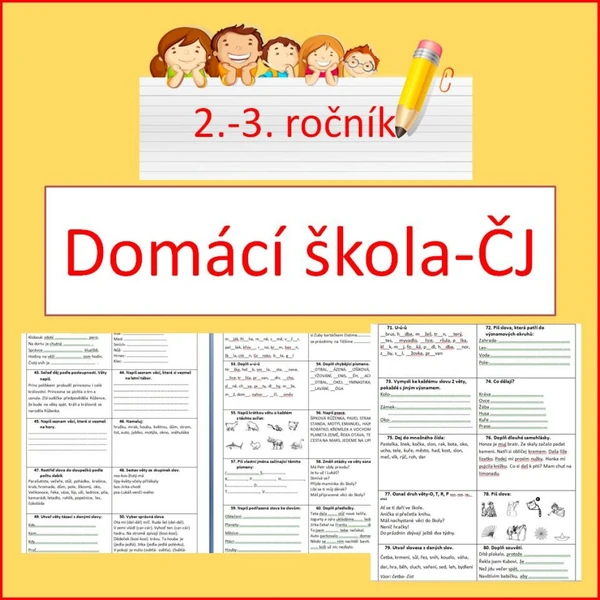 Domácí škola-ČJ 2.-3. ročník