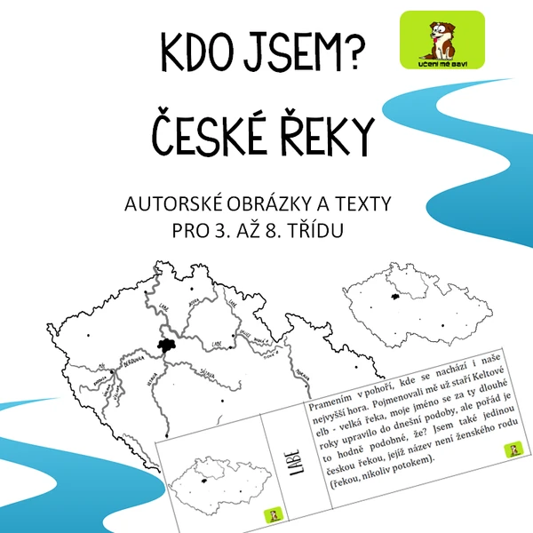 KDO JSEM? ČESKÉ ŘEKY