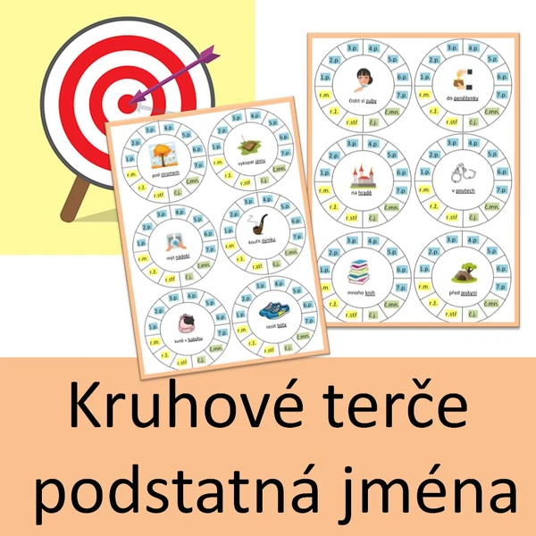 Kruhové terče-podstatná jména