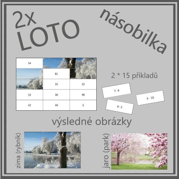 LOTO - násobilka (2x loto)