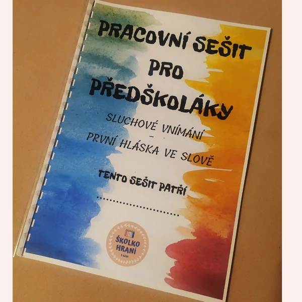 PRACOVNÍ SEŠIT - SLUCHOVÉ VNÍMÁNÍ