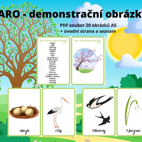 Jaro - demonstrační obrázky