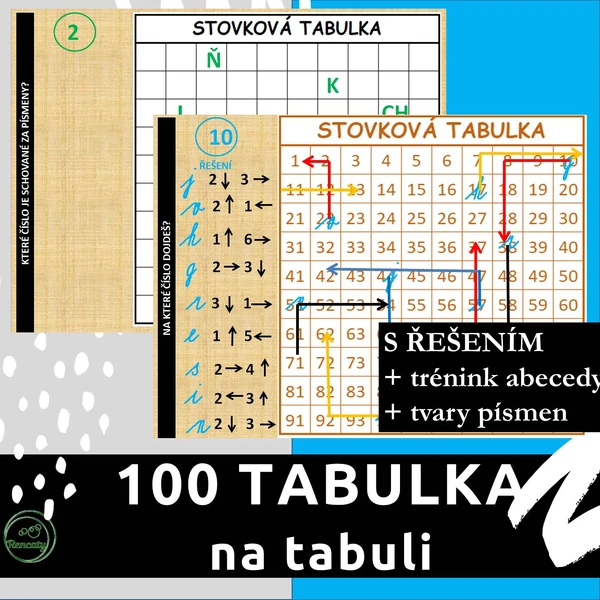 100 TABULKA na tabuli