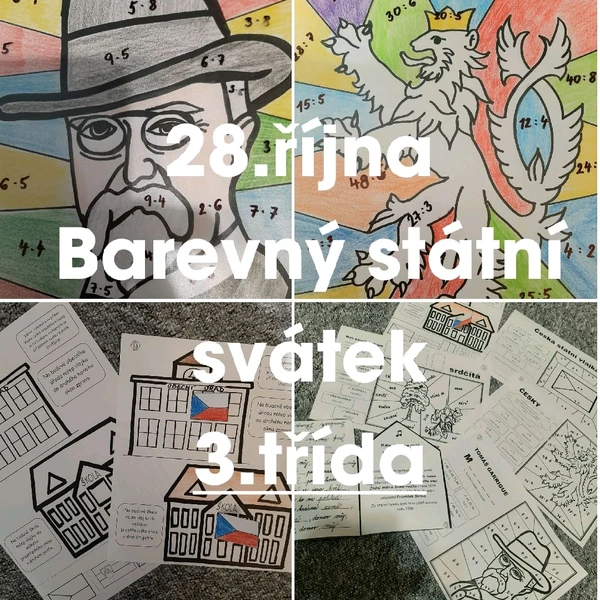 28. října- barevný státní svátek 3. třída