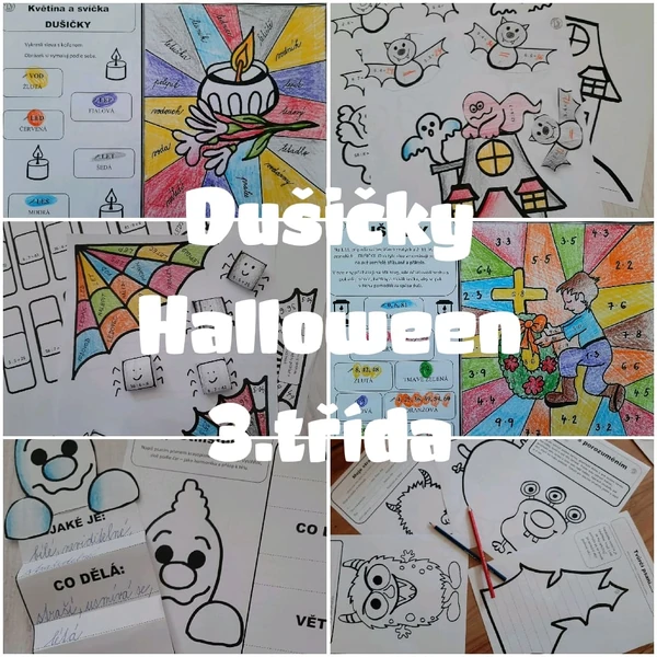 DUŠIČKY, HALLOWEEN 3. TŘÍDA