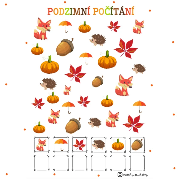 PODZIMNÍ POČÍTÁNÍ