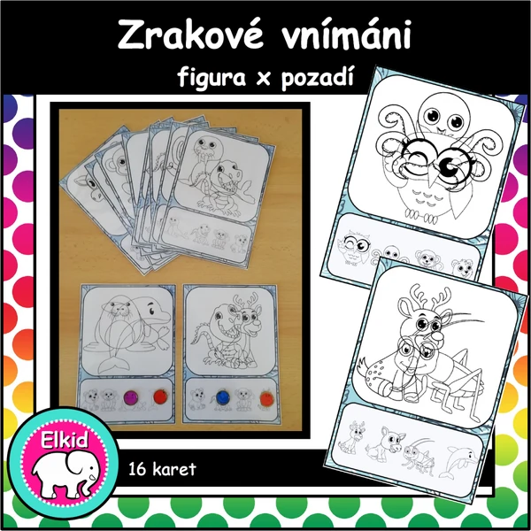 Zrakové vnímání (figura x pozadí)