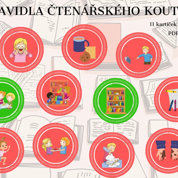PRAVIDLA ČTENÁŘSKÉHO KOUTKU