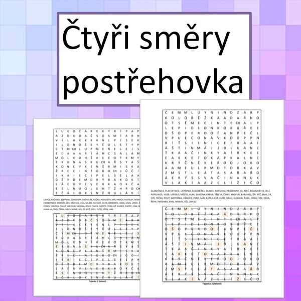 Čtyři směry - postřehovka