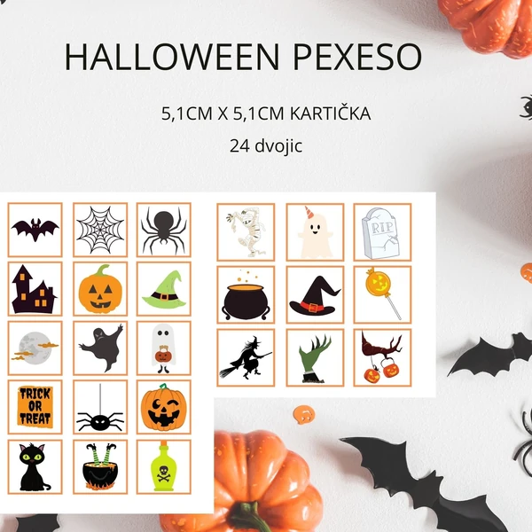 Halloween pexeso