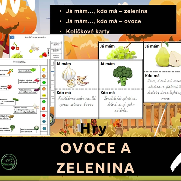 HRY - OVOCE A ZELENINA