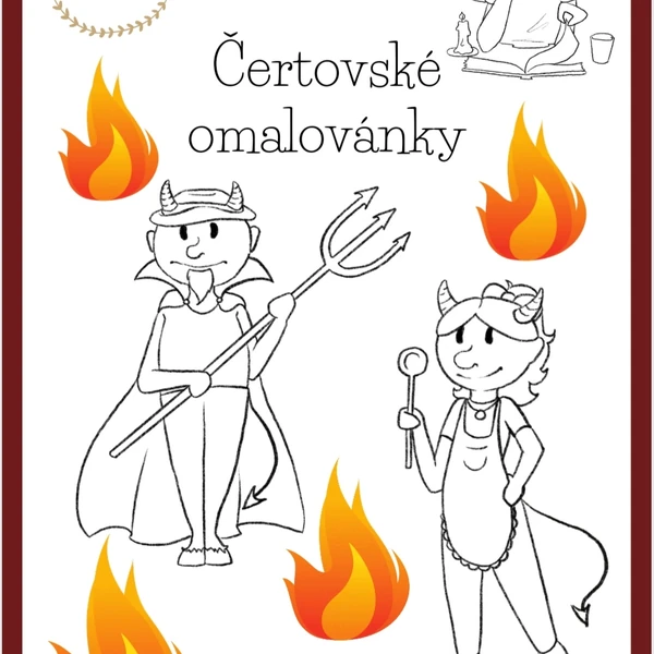 Čertovské omalovánky