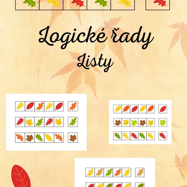 Logické řady - Listy