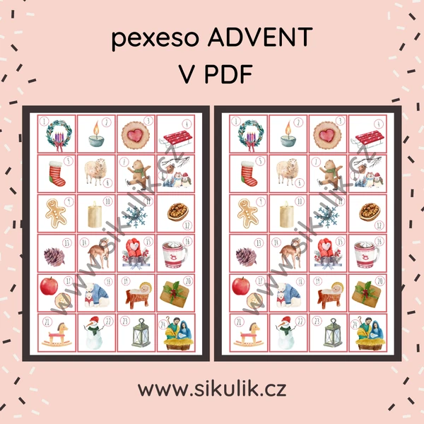 ADVENTNÍ PEXESO