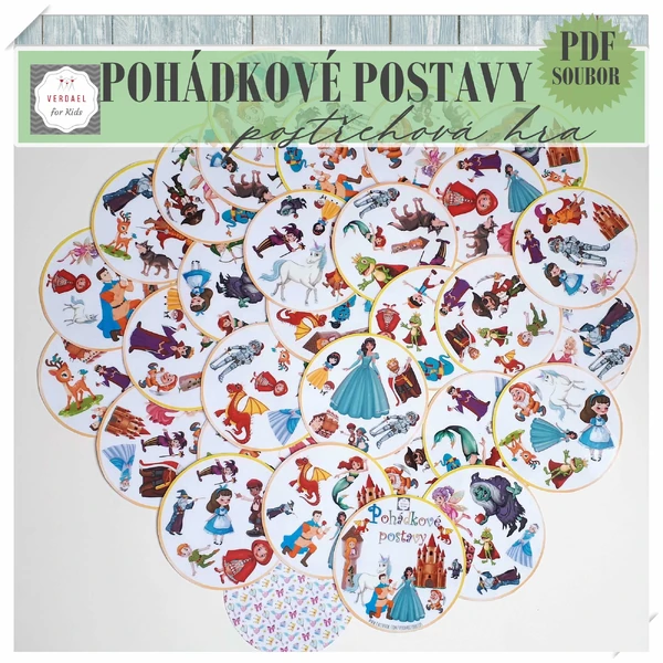 POHÁDKOVÉ POSTAVY - postřehovka