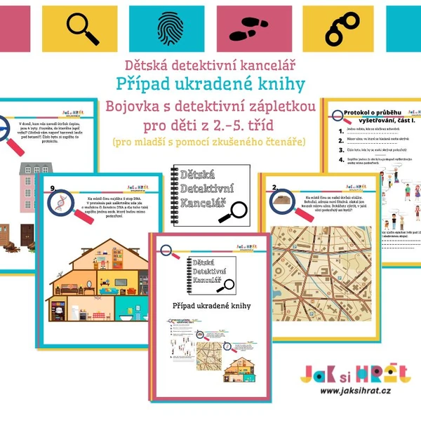 Dětská detektivní kancelář - případ ukradené knihy