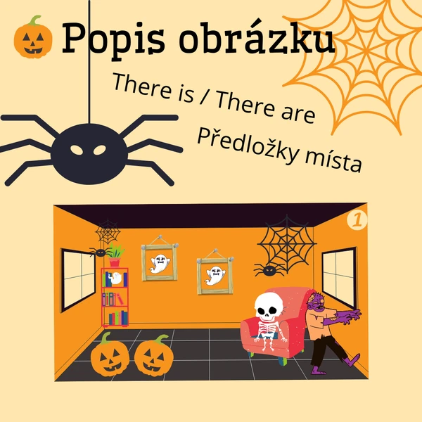Popis obrázku - there is / there are