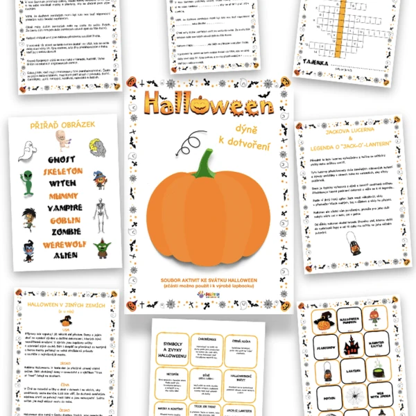 HALLOWEEN - sada aktivit