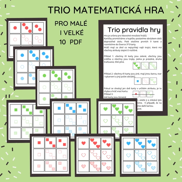 TRIO RODINNÁ LOGICKÁ HRA