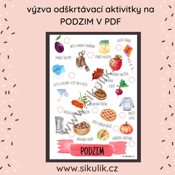 PODZIMNÍ VÝZVA (ODŠKRTÁVACÍCH AKTIVIT)
