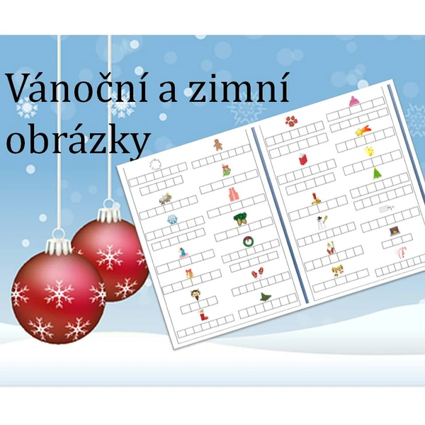 Vánoční a zimní obrázky