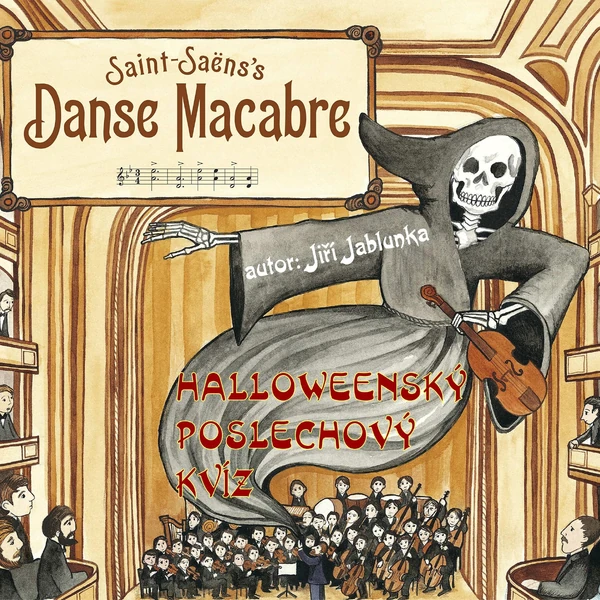 Halloweenský poslechový kvíz - Tanec kostlivců