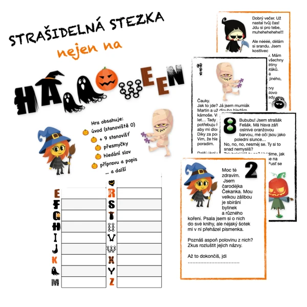HALLOWEENSKÁ STEZKA
