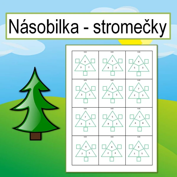 Násobilka - stromečky