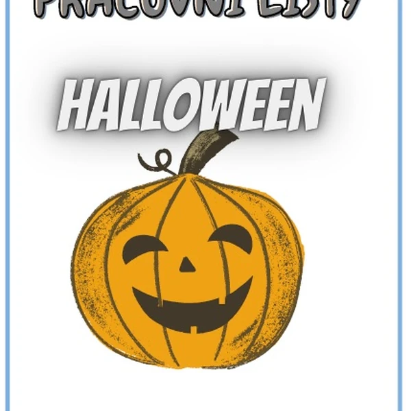 Pracovní listy - HALLOWEEN