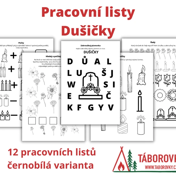 Pracovní listy - Dušičky