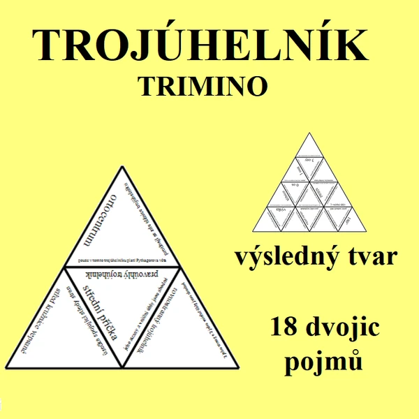 Trimino - TROJÚHELNÍK