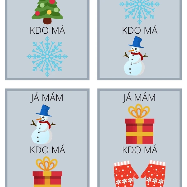 Já mám, kdo má....České vánoce