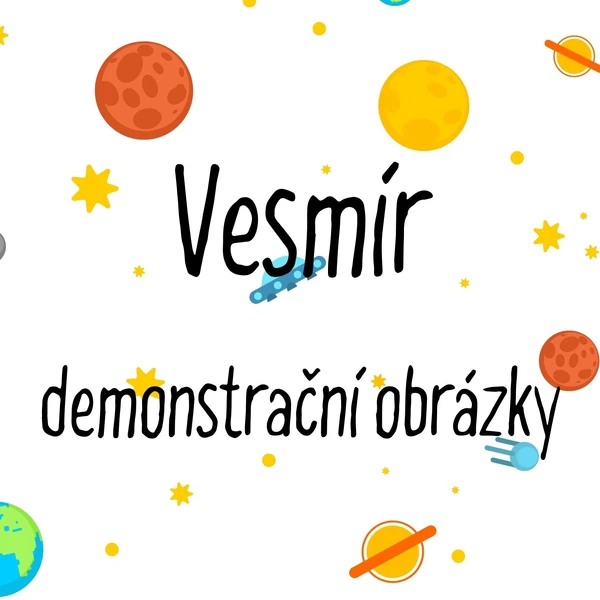 Demonstrační karty - VESMÍR