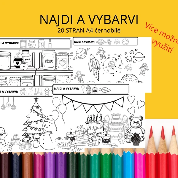 Najdi a vybarvi