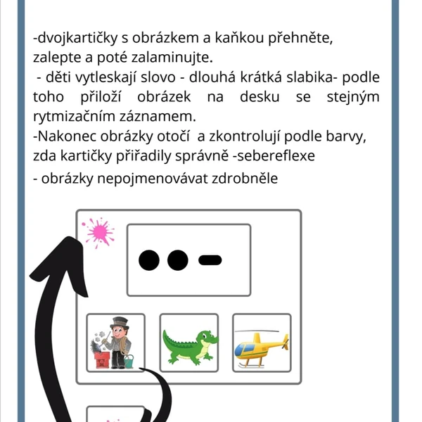 Rytmizační hrátky pro předškoláky